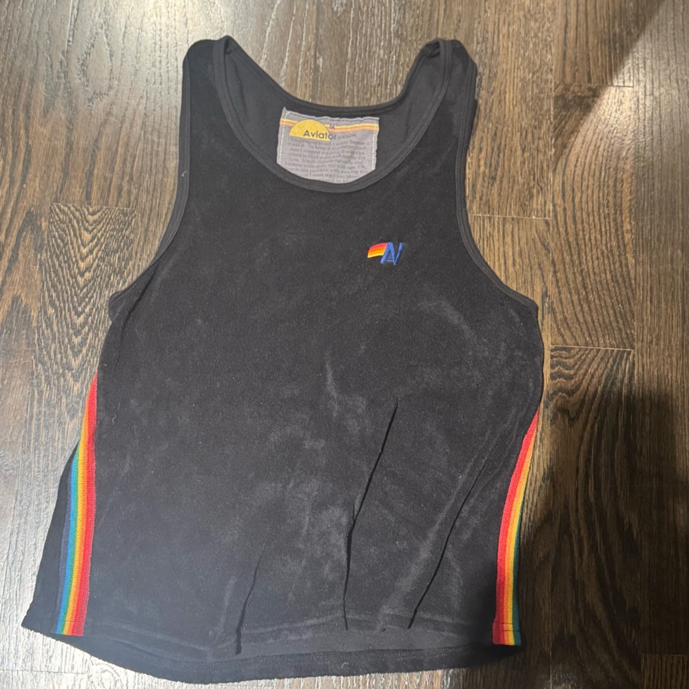 Aviator nation tank limited edition worn once